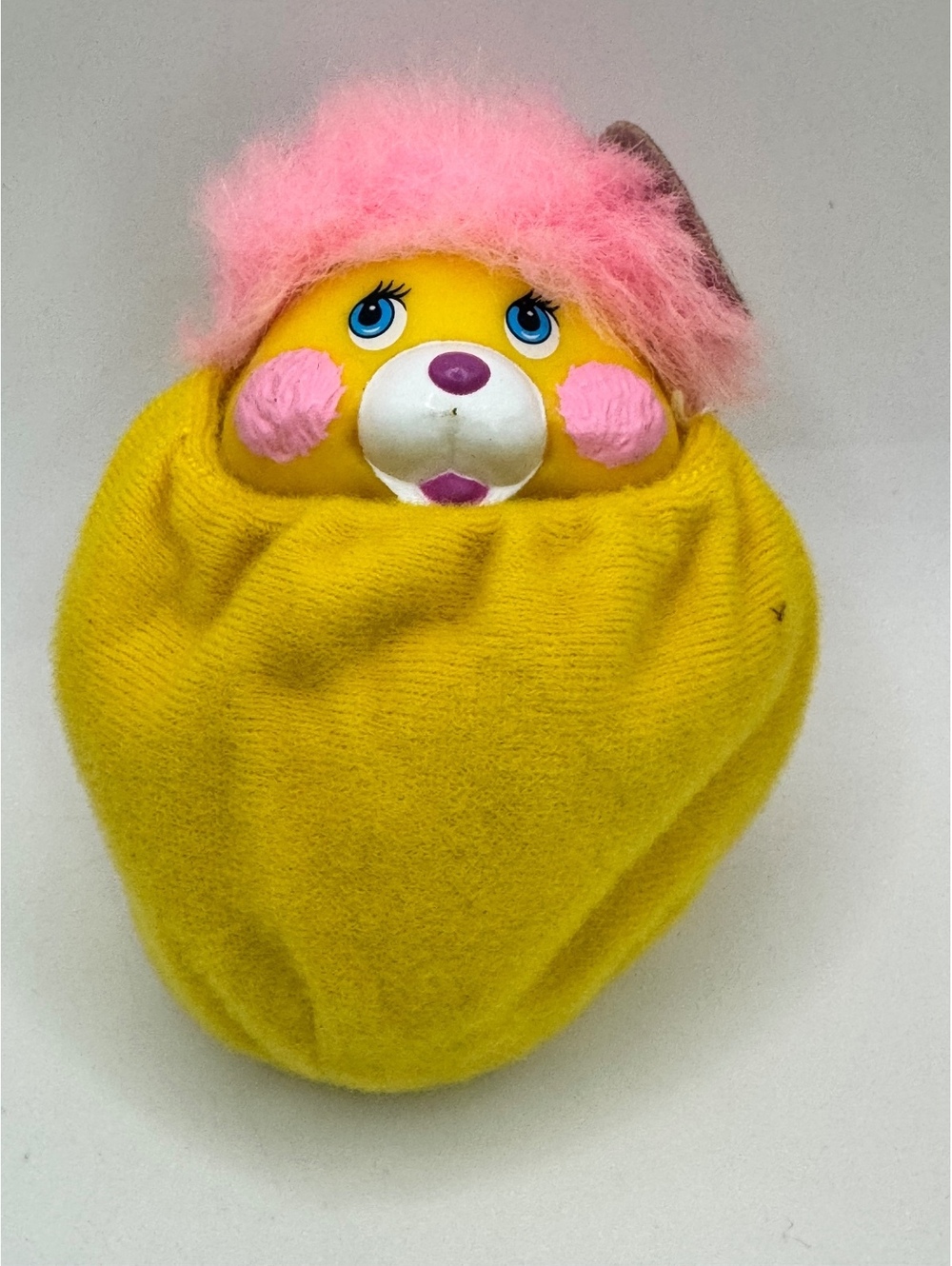 1986 Poppel Mini - Mattel Those Characters From Cleveland Yellow Plush Toy